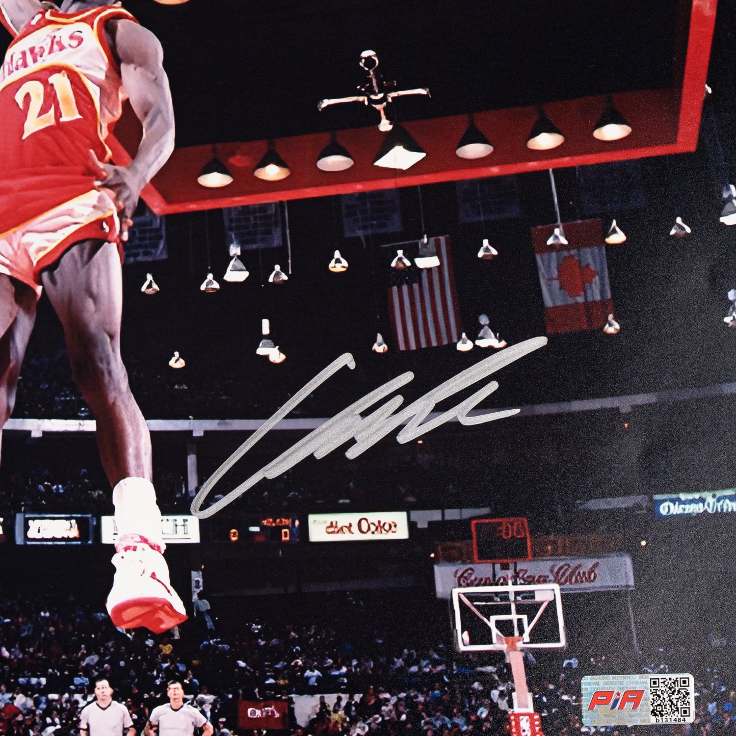 Foto Firmada - Dominique Wilkins